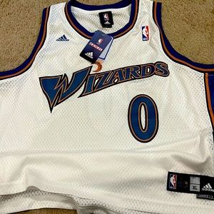 ADIDAS JERSEY Mens Wizards Arenas 0 Jersey size XL